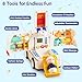 HOLA Toys for 1 2 3 Year Old Boy Birthday Gift - Toy Ambulance Car Pretend Play, Baby Toys 12-18-24 Months, Musical Toddler Toy 1-2 Early Educational, Baby Christmas Basket Stuffers