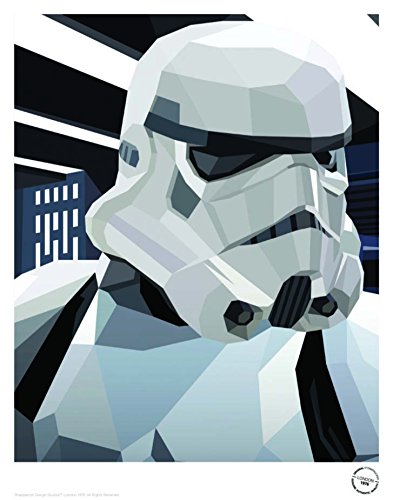 Iron Gut Publishing Star Wars Stormtrooper - Póster de Battle Station Trooper