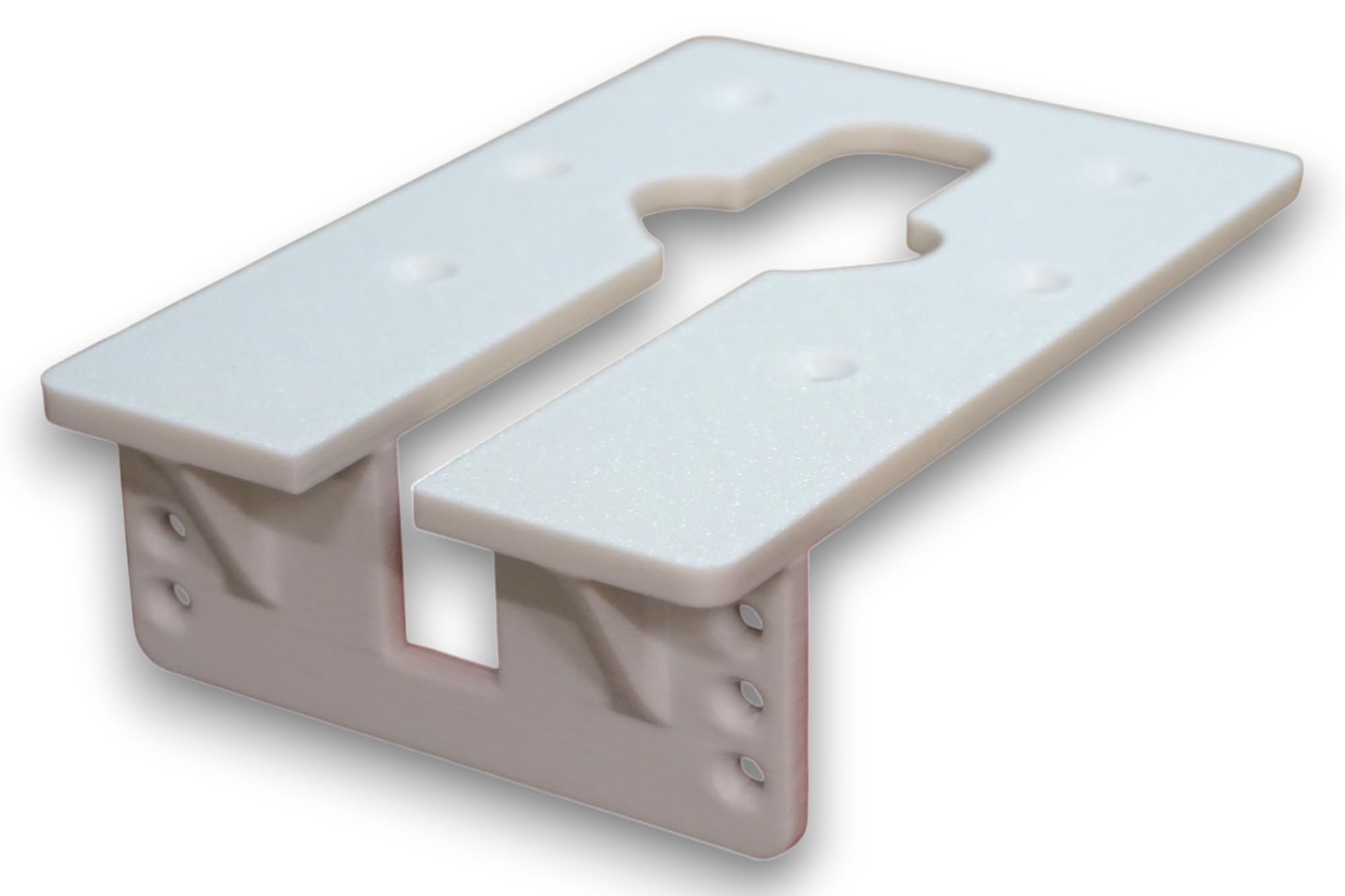 35mm Worktop Router Jig Template – Kitchen Bolt Jig for 1/4 Inch Flush Trim Bit – Precision Worktop Jointing Guide – UK Made DIY Best Buy®