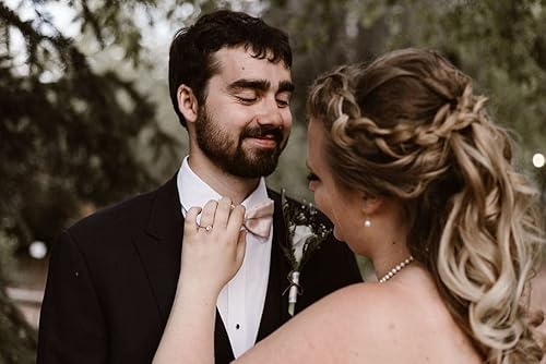 Alizeal Mens Tuxedo Tuxedo Bow Tie, Hanky e