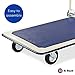 Heavy Duty Folding Industrial Platform Trolley - Foldable Trolley on Wheels for Moving, Loading, Delivery and Removal of Heavy Items With Anti Puncture Tyres and 330 LB Load Capacity - 5 Year Warranty