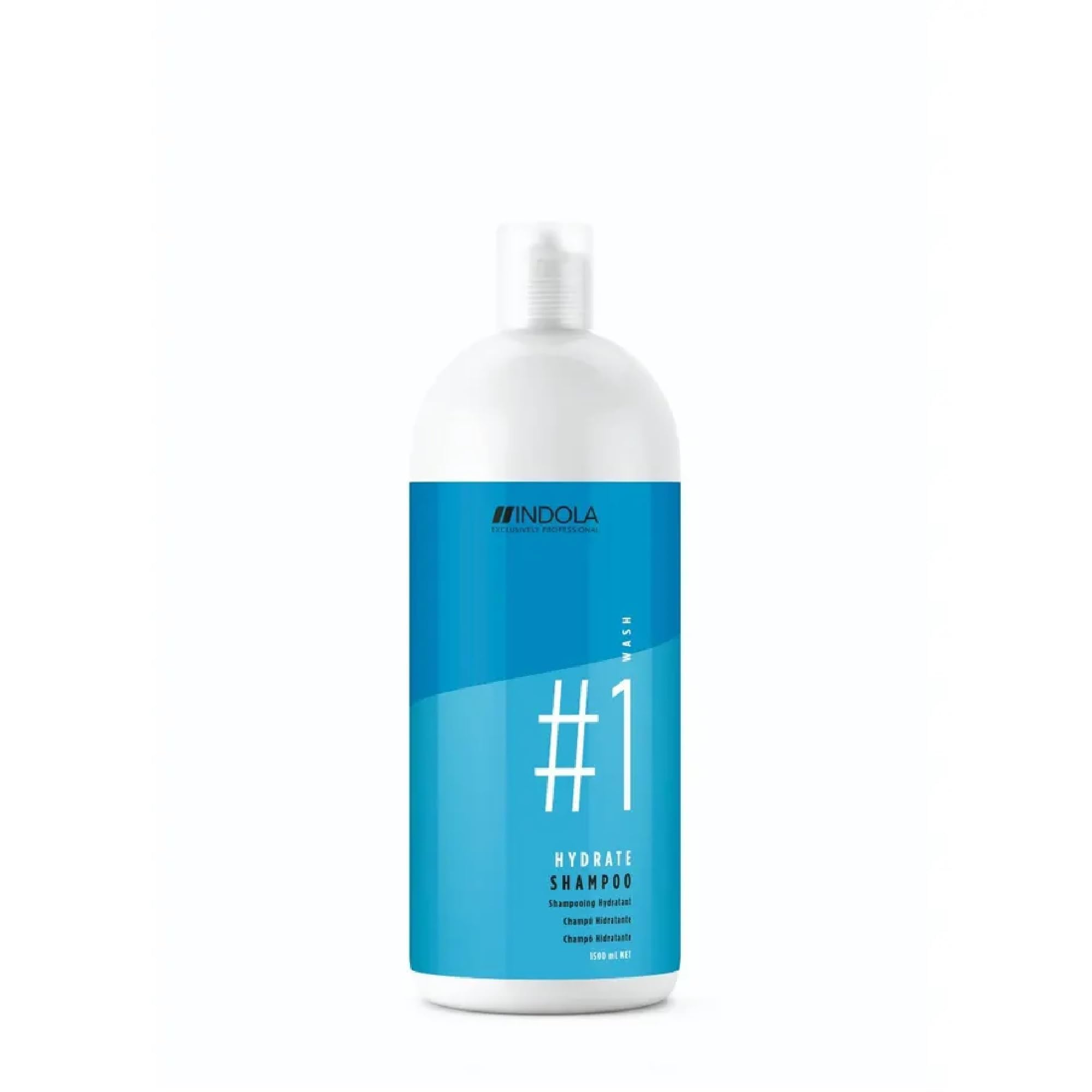 Indola Innova Number 1 Wash Hydrate Shampoo for Dry Hair, 1500 ml