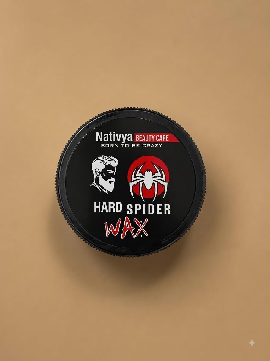 matte finish hair wax for strong hold styling | men & women, natural-looking style, smooth finish