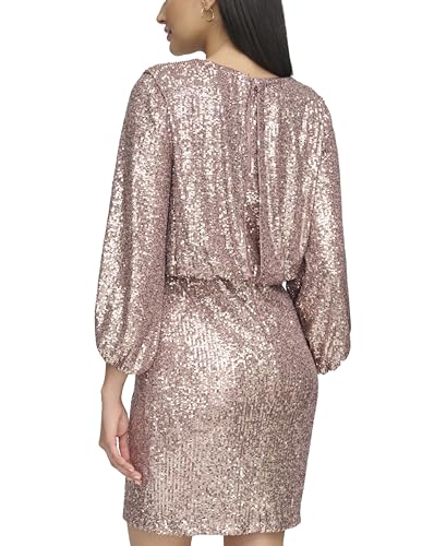 Buy Eliza J Women's Dress, Mauve, 6 at