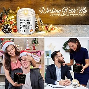 Coworker Gifts for Women Men,Gift for Coworkers,Office Funny Gifts for Coworkers,Working with Me Everyday is Your Gift-Lavender Scented Candle,Birthday Gifts,Leaving Gifts for Coworker Coworker Gifts for Women MenGift for CoworkersOffice Funny Gifts for CoworkersWorking with Me Everyday is Your Gift Lavender Scented CandleBirthday GiftsLeaving Gifts for Coworker