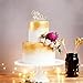 ROSENICE Wedding Cake Topper WE DO Wood Wedding Cake Decorations(Wood colour)