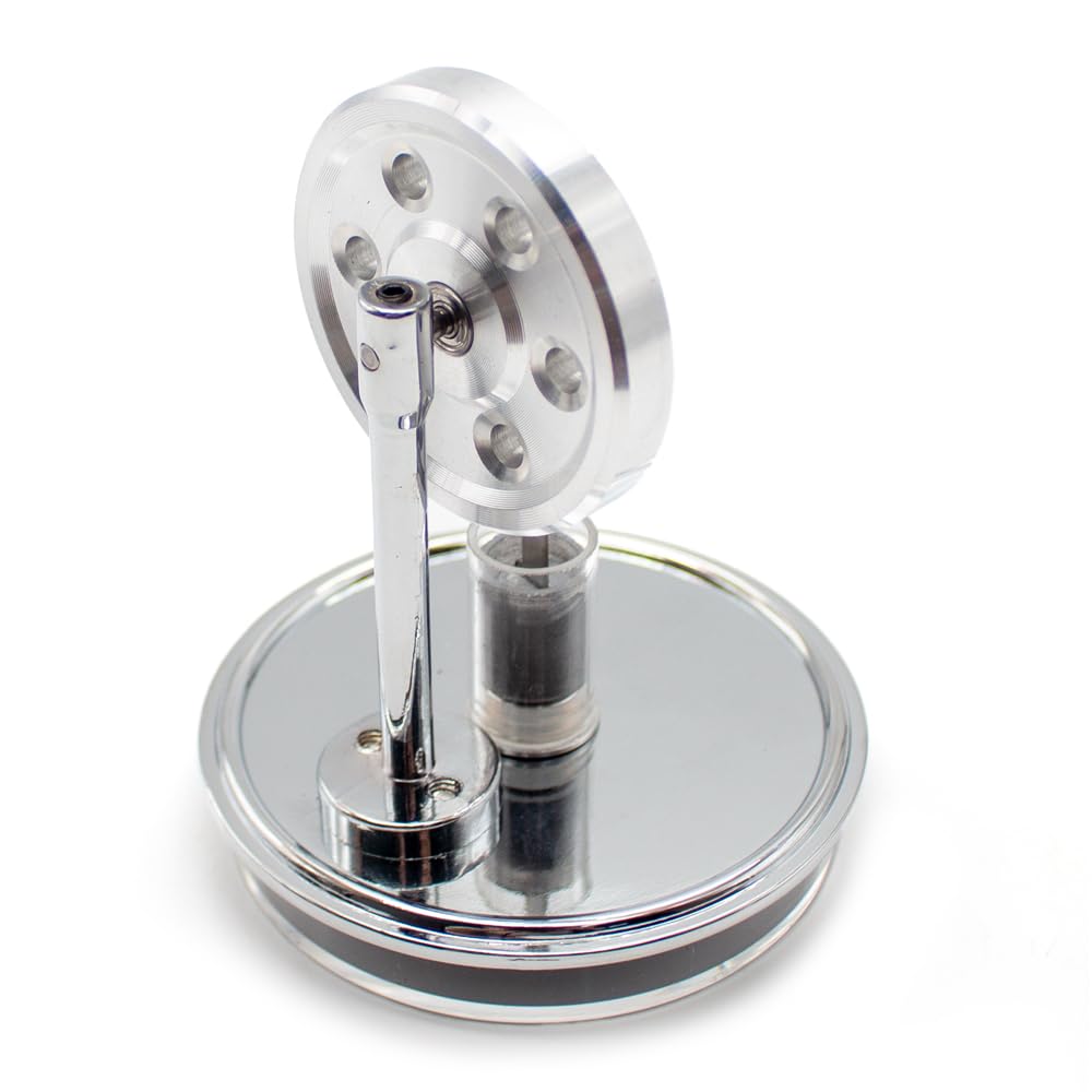 Moteur de Moteur Stirling à Basse Température, Mini Modèle de Moteur Stirling à Basse Température Modèle de Moteur à Piston à Puissance à Vapeur Modèle D'éducation à la Chaleur à Vapeur