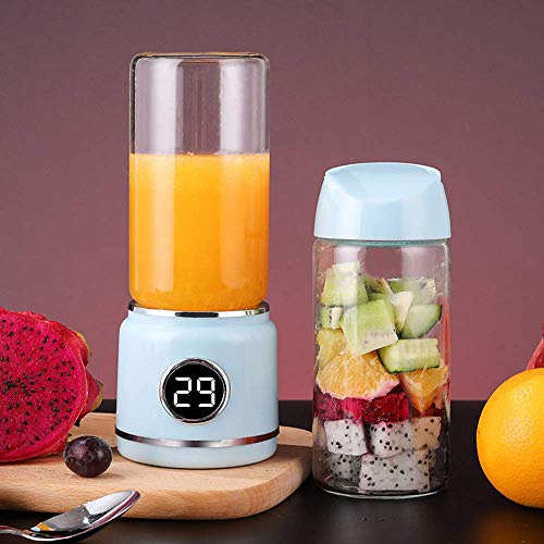 Entsafter, tragbarer Mixer, Mini Personal Juicer Kleiner wasserdichter Smoothie-Mixer USB-Fruchtmixer-Shakes und Smoothies für Home-Office-Sportreisen