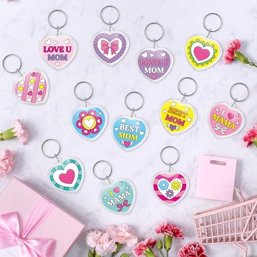 BeYumi 24Pcs DIY Mother's Day Keychain Craft Set - Just $6.99 - Image 5