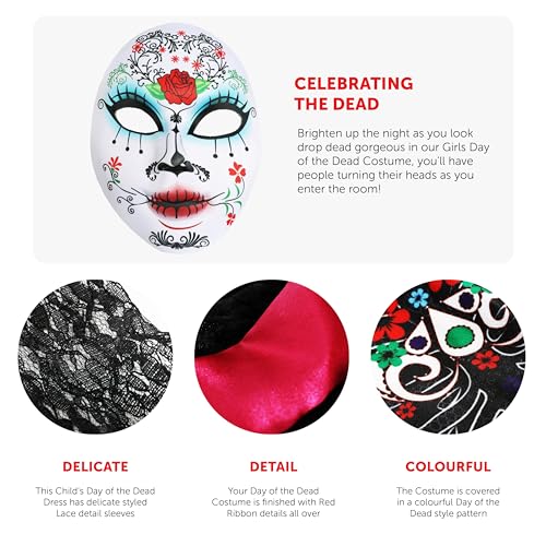 Women's Day Of The Dead Senorita Costume - Forum Novelties
