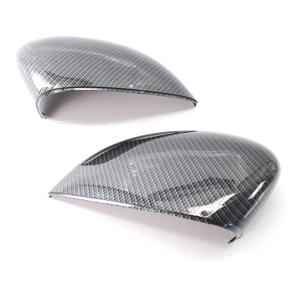 Zijspiegelkap Voor Ford Voor Fiesta Mk7 2008 2009 2010 2011 2012 2013-2017 Carbon Fiber Side Wing Mirror Cover Trim achteruitkijkspiegel Covers Vleugelspiegel kap