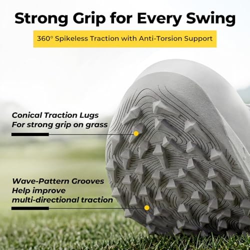 FitVille Spikeless GreenEase V7 Shoe