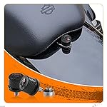 Eumti-Stainless-Knurled-Fender-Rear-Seat-Bolt-Screw-14-20-Thread-3D-Embossed-Skull-Pattern-Red-Eyes-Compatible-with-Harley-Davidson-Touring-Softail-Dyna-Sportster-CVO-Fatbob-1996-2023