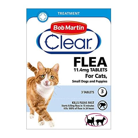 Bob Martin Flea Tablets for Cats and Small Dogs Cover