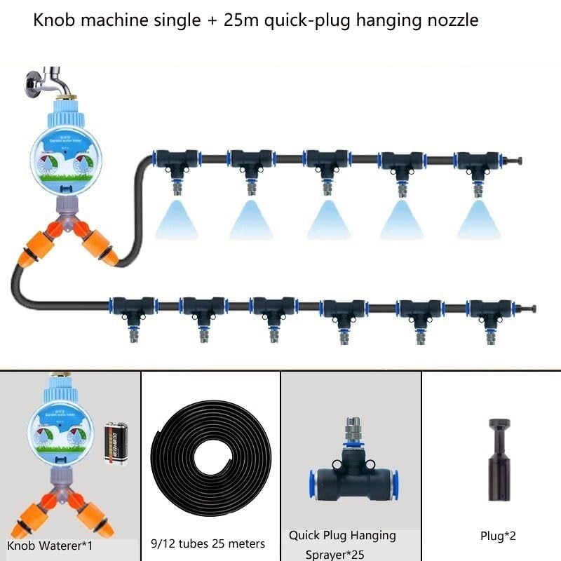 XUEXUDO Knob Automatic Watering Dial Controller, Intelligent Watering Timer Irrigation Timing Watering Device(11)