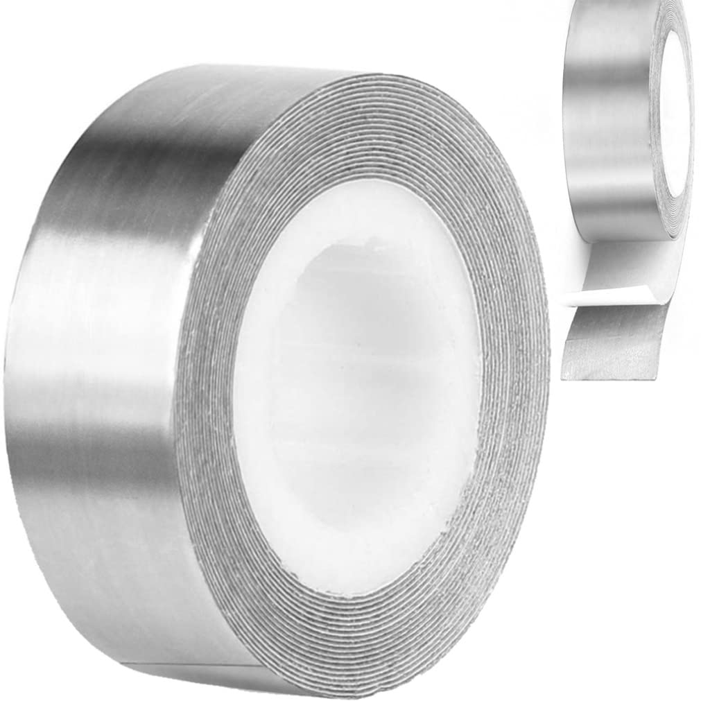 Gcroet 107x12mm Nastro ponderato Nastro Autoadesivo Strisce di Nastro di Peso Banda per Racchetta da Tennis del Club Regolare Il Peso, Il Nastro di Piombo del ad Alta densità Autoadesivo