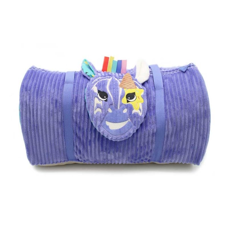 Les Déglingos, Kiprocos Kiprocos The Zebra Weekend Bag, Baby Changing Bag and Travel, Unisex Kids, Purple, One Size, Purple