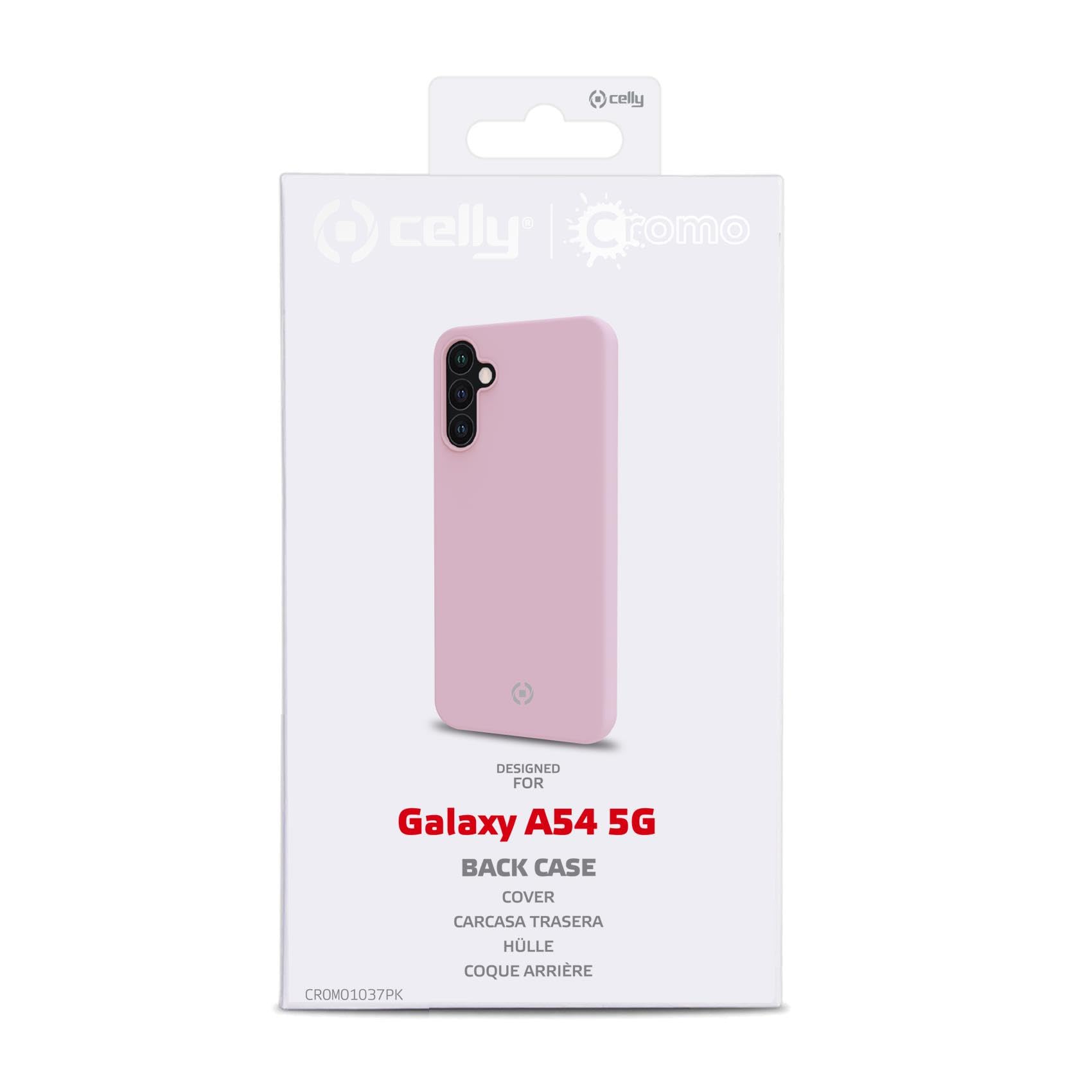 Celly Cromo (Samsung Galaxy A54 5G), Smartphone Hülle, Rosa