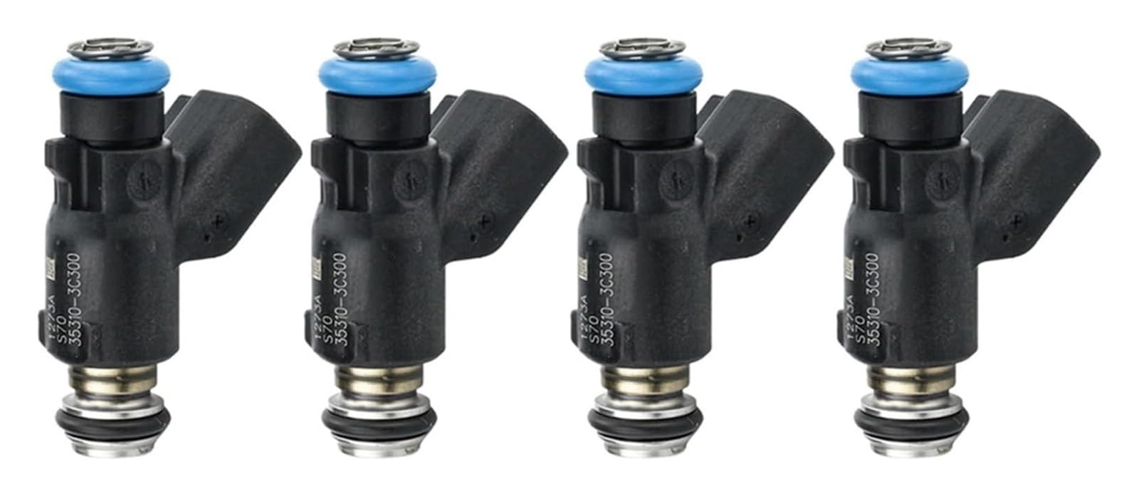 Wekpopmevl One Color Oil Petrol Fuel Injector Nozzle For Kia For Borrego For Amanti 3.3L .8L V6 Car Petrol Injection Nozzles 35310-3C300 4X 2006-2012 Fuel Injector Nozzle