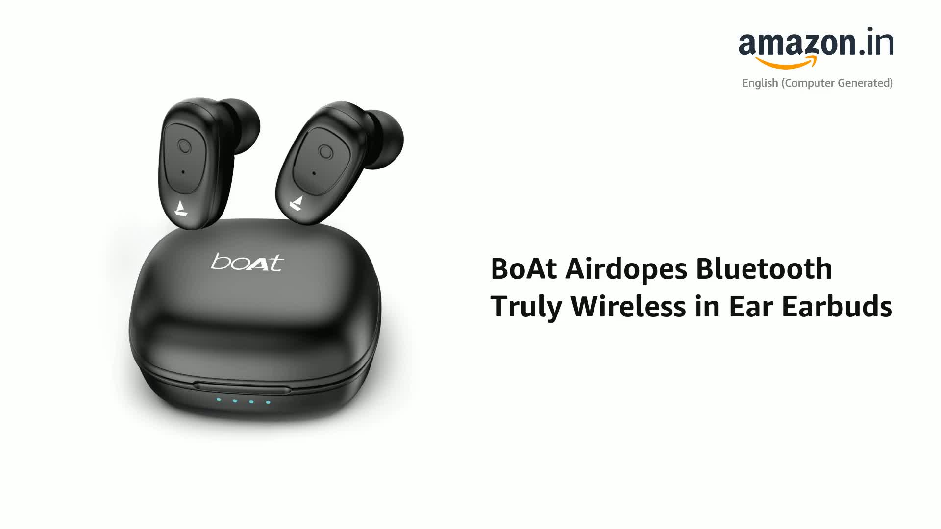 boAt Airdopes Bluetooth Truly Wireless 