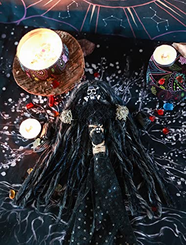 Muñeco Vudú Real Hecho a Mano Set Decorativo Negro miniatura 6