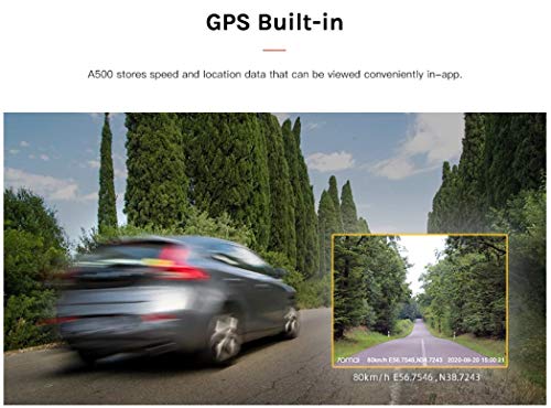 70mai Pro Plus Carro + GPS + 64gb + Cabo Hardware Kit Fúsivel Completo Câmera Ecossistema Xiaomi