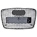 Voiture Calandres avant et de radiateur, pour Audi Q7 SQ7 4L 2007-2015 (Refit FüR RSQ7 Style) Pare Choc Avant Grille Garnitures D'insert de Calandre Accessoires