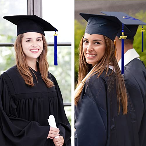 Hidreas 2023 Graduation Tassel Blue With 2023 Year Gold Charm For Graduation Ceremony #TOP6