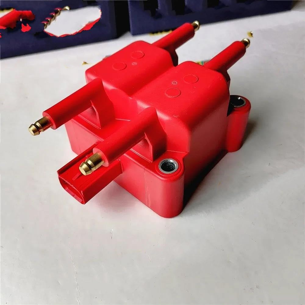 Bobinas Encendido para Jeep para Wrangler para Liberty TJ L4 2.4L Bobina de Encendido Bujía Cable de bujía Bobina Encendido Coche(Ignition Coil 1 Unit)