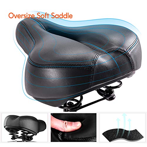 Merax Indoor Cycling Bike 30Lbs Flywheel - Stationary Exercise Bike with LCD Monitor, Phone Holder and Oversize Soft Saddle - Home Fitness Guru Merax Indoor Cycling Bike 30Lbs Flywheel - Stationary Exercise Bike with LCD Monitor, Phone Holder and Oversize Soft Saddle - Image 5