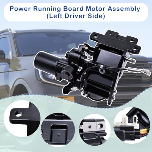 Ensamble Motor Power Running Board Lado Conductor miniatura 5