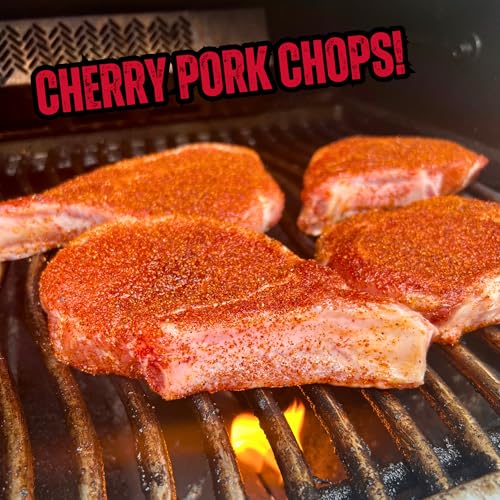 Image of Deliciously Sweet & Smoky Cherry BBQ Rub - Gourmet Seasoning for Ribs, Pork, Chicken & More | Bold Cherry Flavor You Can Taste | No MSG Added, No Artificial Flavors | Runnin' Wild Foods, 5.6 oz
