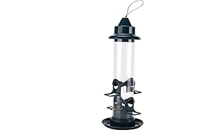 Bird Feeder with Lid, Automatic and Effortless Birdseed Refills for a Lavish Bird Sanctuary
