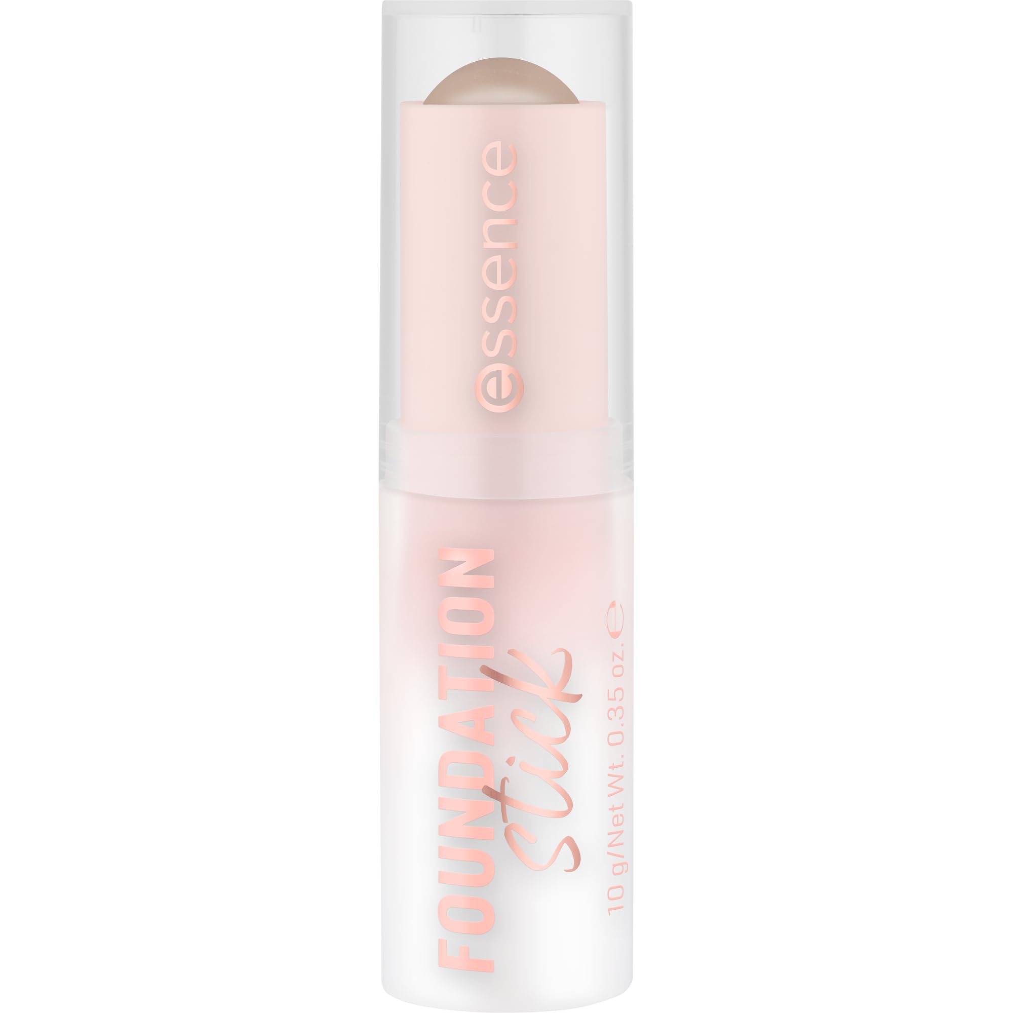 essence FOUNDATION stick, Nr. 210, Nude, pflegend, abdeckend, weichzeichnend, natürlich, vegan, ölfrei, ohne Konservierungsstoffe, ohne Parabene, 1er Pack (10g)