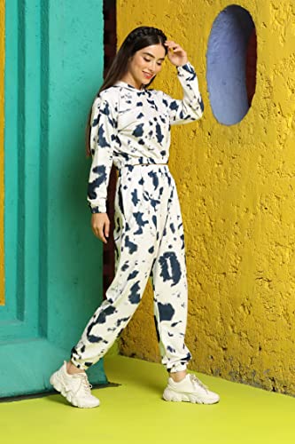 Image of GRECIILOOKS Co Ord Set for Women | Co Ord Set for Women Stylish |Printed Lycra Co Ord Set for Women | Travel Co Ord Set for Women | Full Sleeve