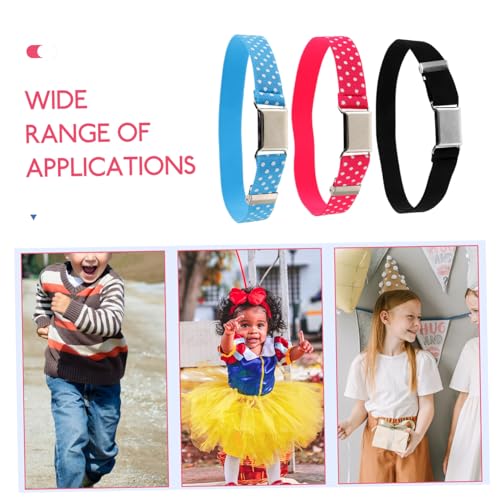 3pcs Elastic Waist Belts for Boys and Girls Stylish Stretchy Belts for Boys and Girls for Jeans and Casual Outfits4