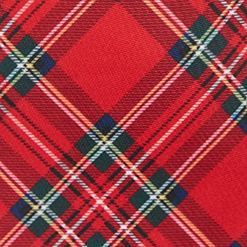 Jacob Alexander Red Christmas Plaid Men's Vest3