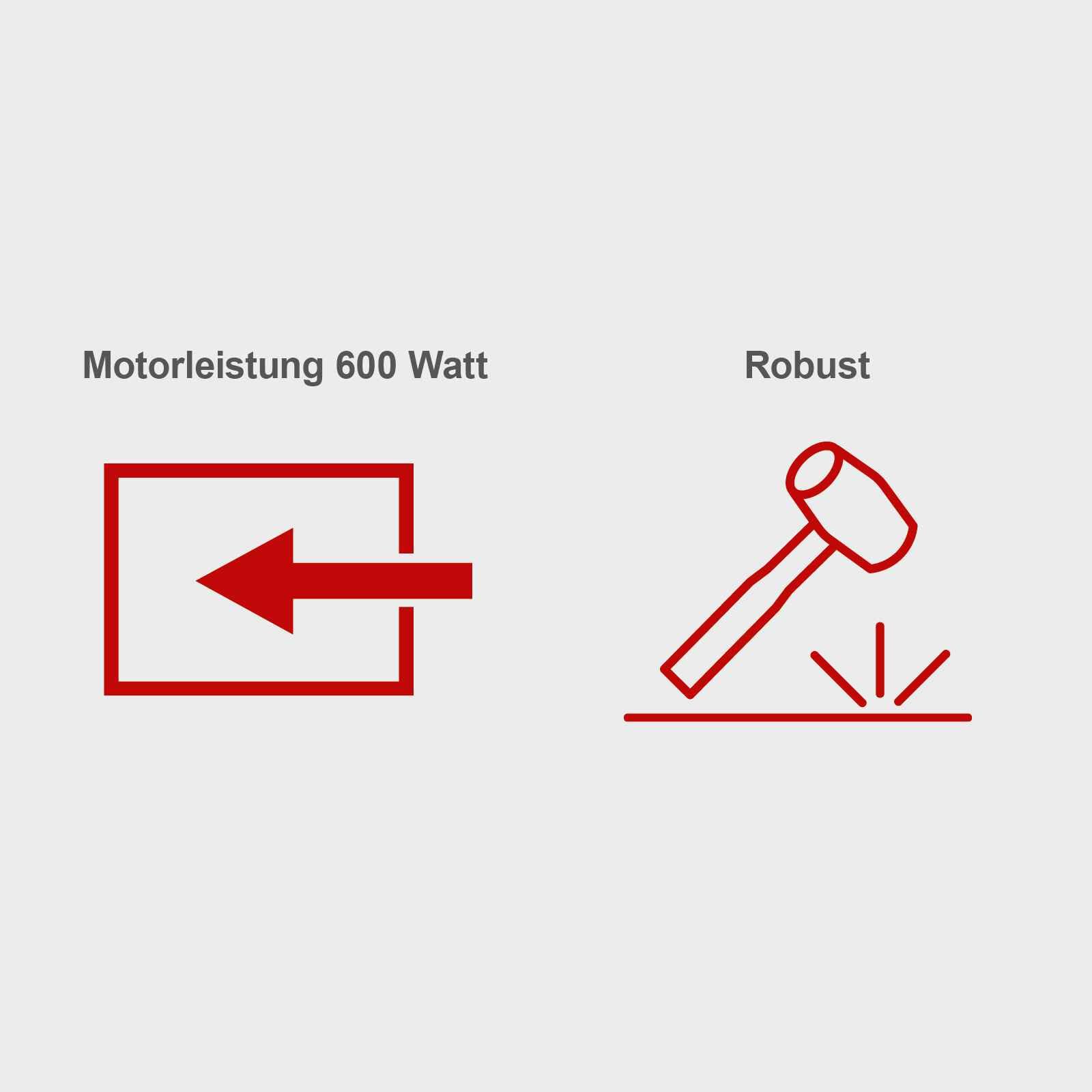 Scheppach Gartenpumpe GP650 | 3300 L/h Fördermenge | 600W Leistung / 3,5 bar Druck | 8m Ansaughöhe | 35m Förderhöhe | Druckanschluss G1" | Teichpumpe Gartenbewässerung | Wasserablass-/ Einfüllschraube