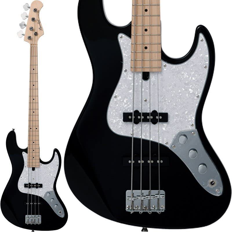 Amazon | Bacchus WJB-360M BLK エレキベース メイプル指板 バッカス