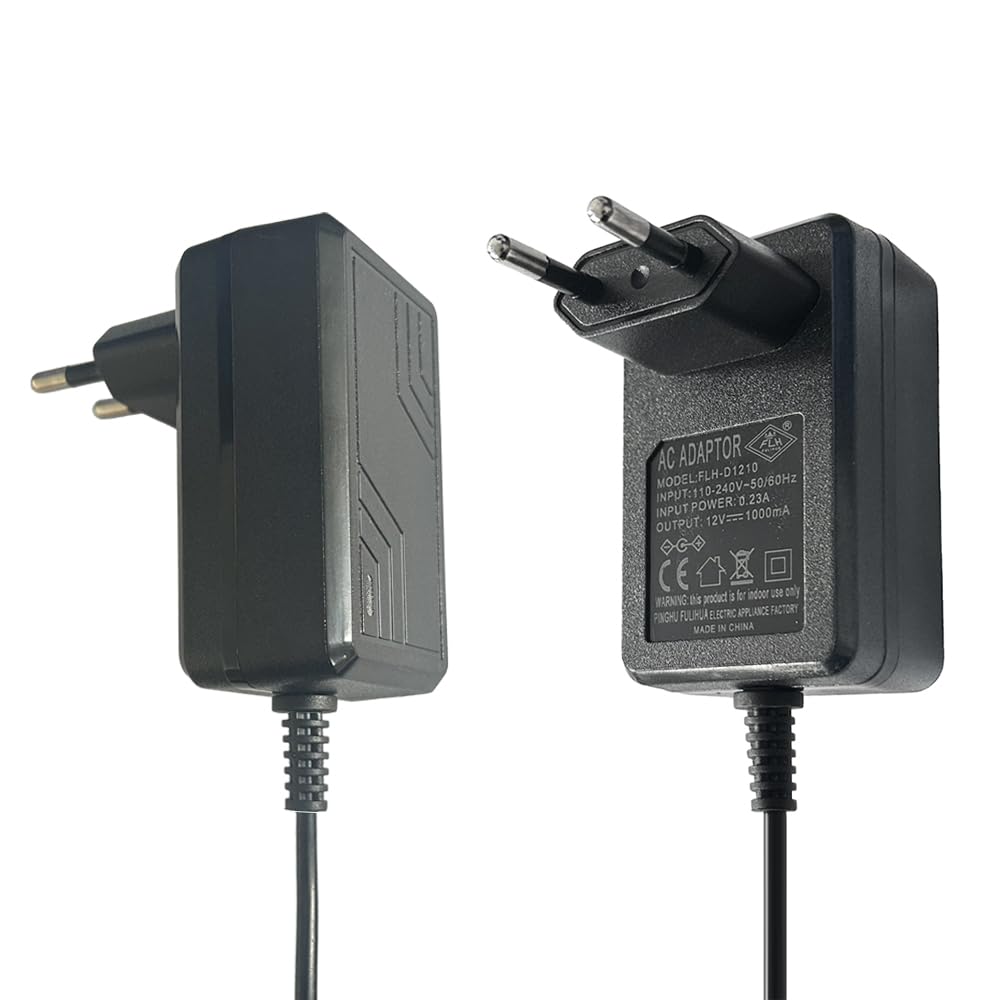 Caricabatteria 12 V 1 A per veicoli elettrici giocattolo, caricabatteria 12 V per auto elettriche per bambini, alimentatore 12 V per auto elettrica per bambini
