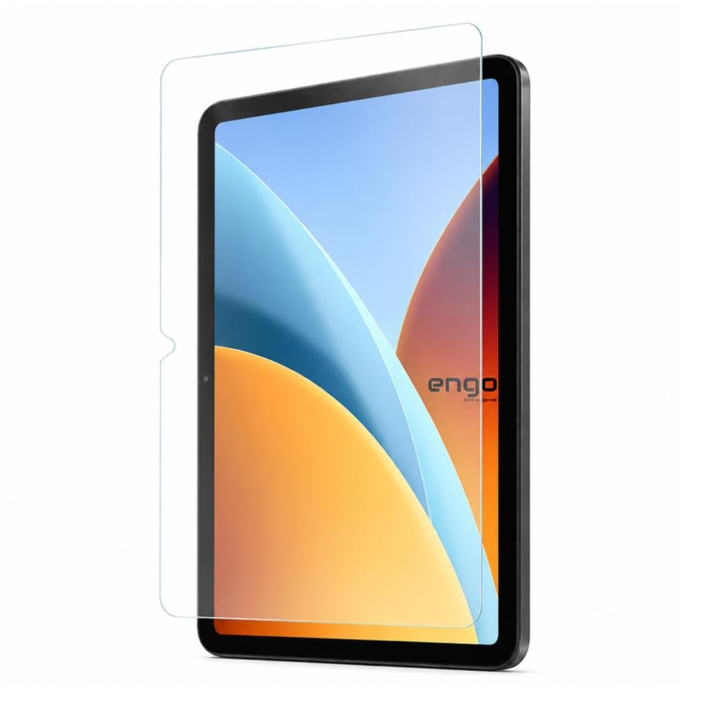 Engo Xiaomi Redmi Pad 2 9.7 İnç İle Uyumlu Ekran Koruyucu 9h Temperli Kırılmaz Esnek Nano Cam, Çizilmeye Ve Darbeye Dayanıklı Koruma, Hd Şeffaf