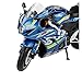 Mini Finished Moto 1:12 for Suzuki GSX-R1000 Motorcycle Model Simulation Alloy Locomotive Motorcycle Toy Blue Metal Motorcycle Decor