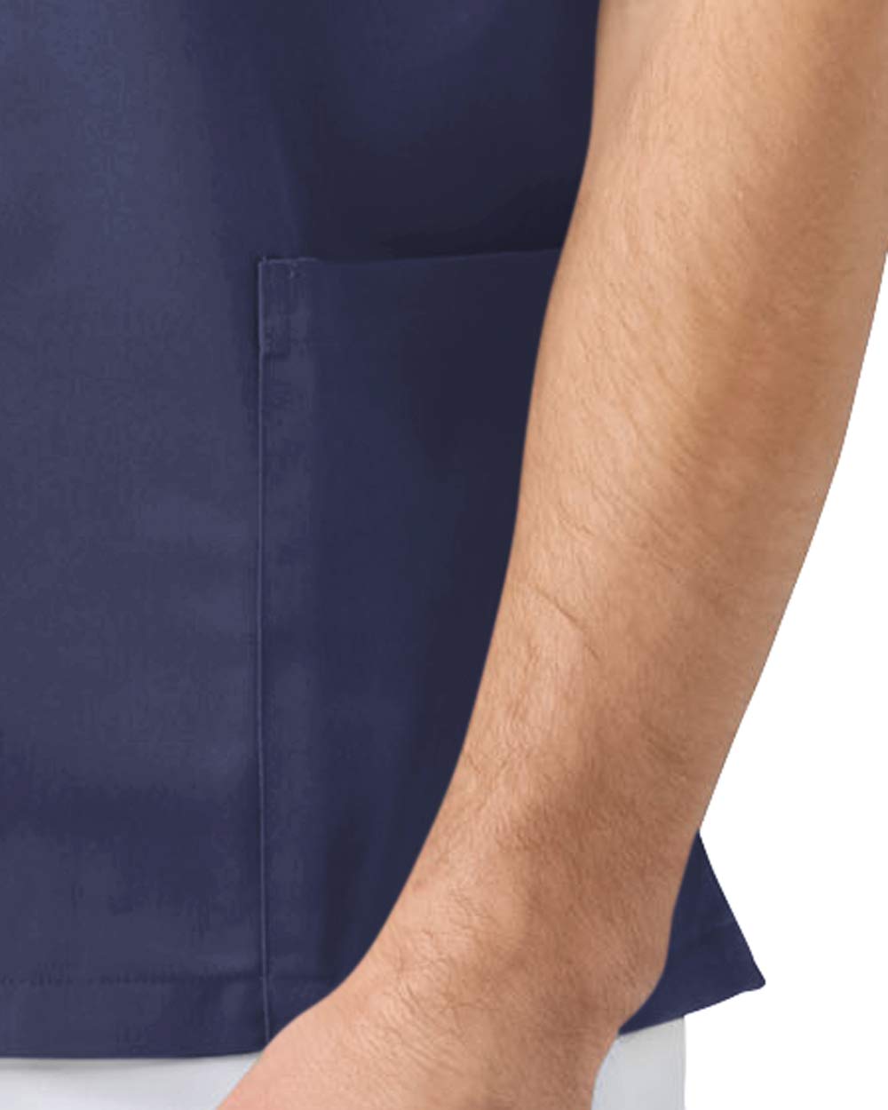 CLINIC DRESS Schlupfkasack im Doppelpack Unisex Kasacks Schlupfhemd für die Pflege oder Medizin in 100% Baumwolle 60 Grad Wäsche