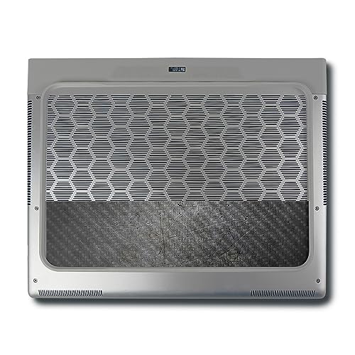 Image of MightySkins Carbon Fiber Skin Compatible with Alienware X16 R1 (2023) Full Wrap Kit - Scratched Up | Protective, Durable Textured Carbon Fiber Finish | Easy to Apply & Change Styles | Made in The USA