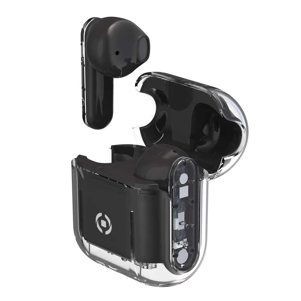 Celly Bunt Kabellose Kopfhörer, Schwarz