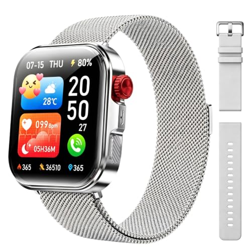 Image of Smart Watch for Men Women, Fitness Tracker Smartwatch 1.83 inch HD IP68 Gray