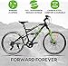 HH HILAND 26 Inch Adult Mountain Bike for Men and Women, Full-Suspension Mountain Bicycle, 21 Speeds Drivetrain MTB