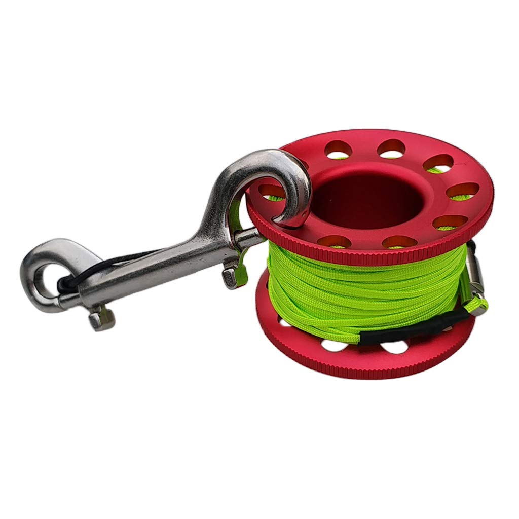 T TOOYFUL Rocchetti per Immersione in Relitto Subacquea Rosso