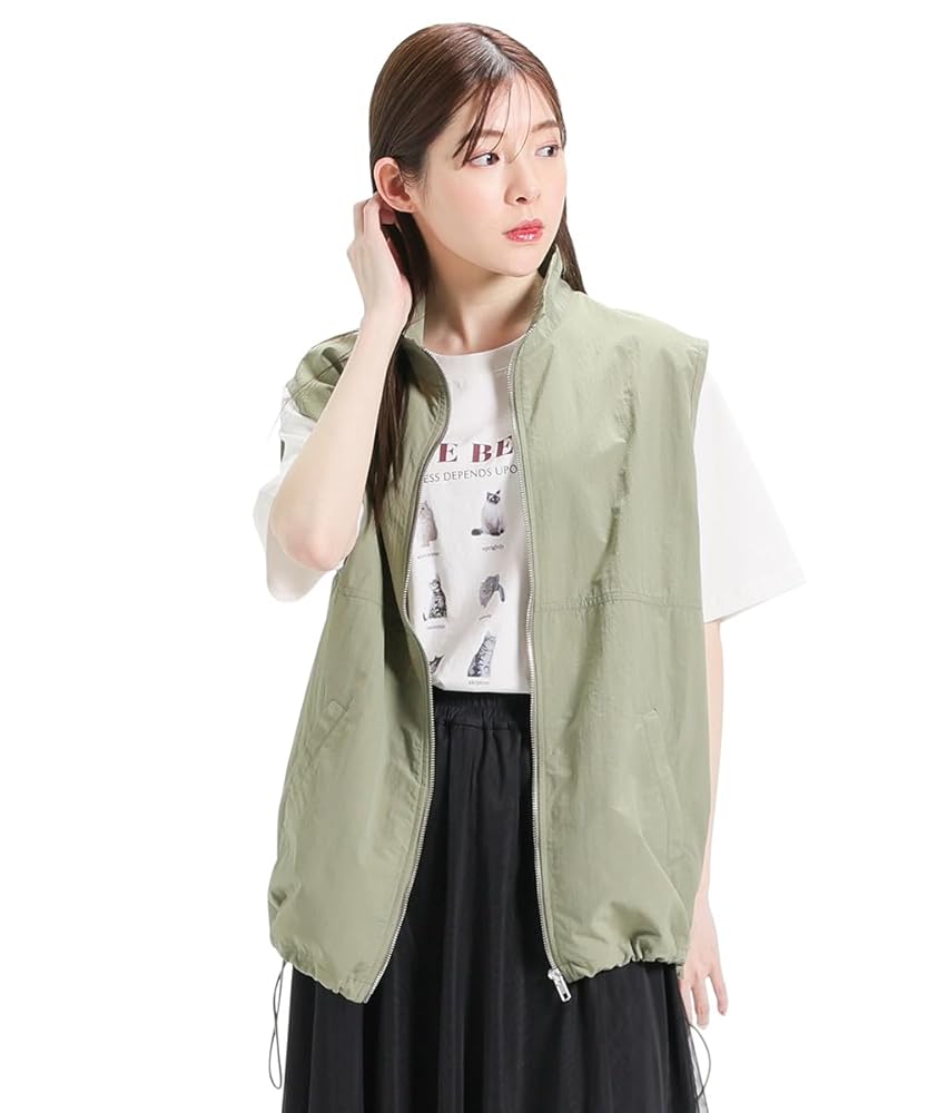 和ロリ　燕尾ベスト　モノトーンコーデ　バニー風 Honeys（ハニーズ）の「テーラードジレ（ベスト）」 - WEAR