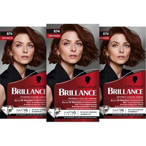 Brillance Intensiv-Color-Creme 874 Samtbraun Stufe 3 Cover
